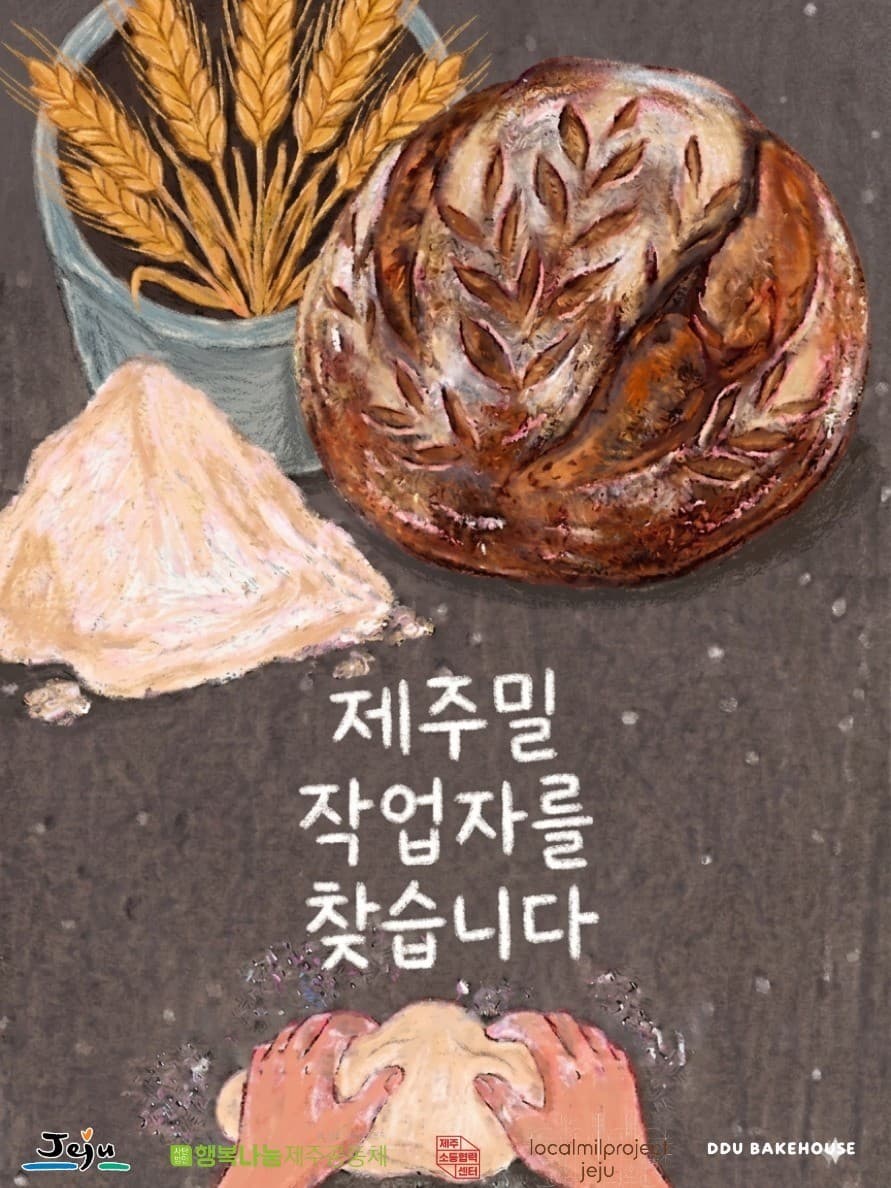 제주밀 작업자를 찾습니다.🌾